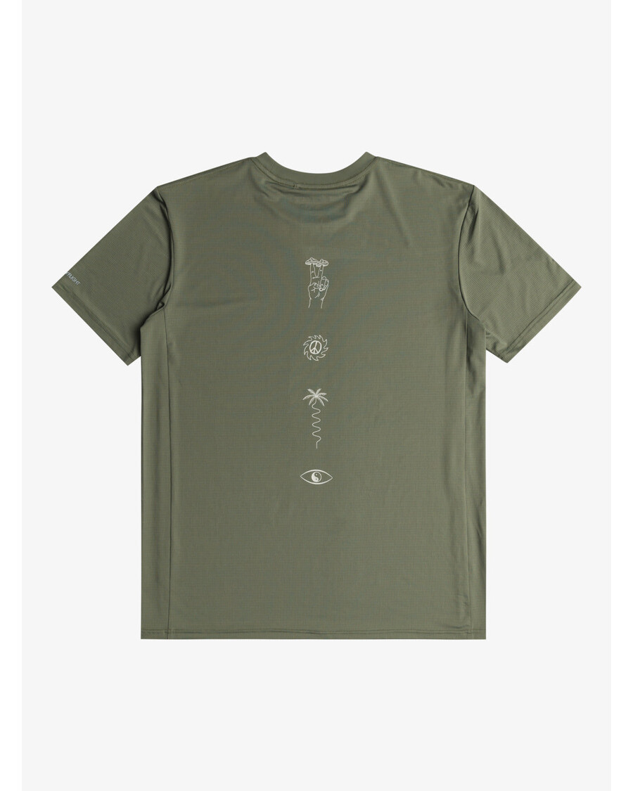 Quik Silver Lap Time T-Shirt - Sea Spray