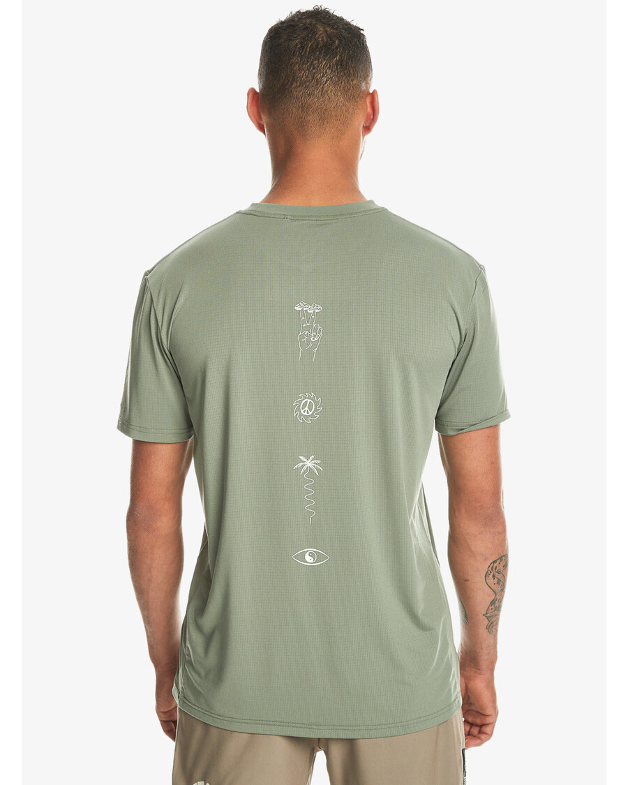 Quik Silver Lap Time T-Shirt - Sea Spray