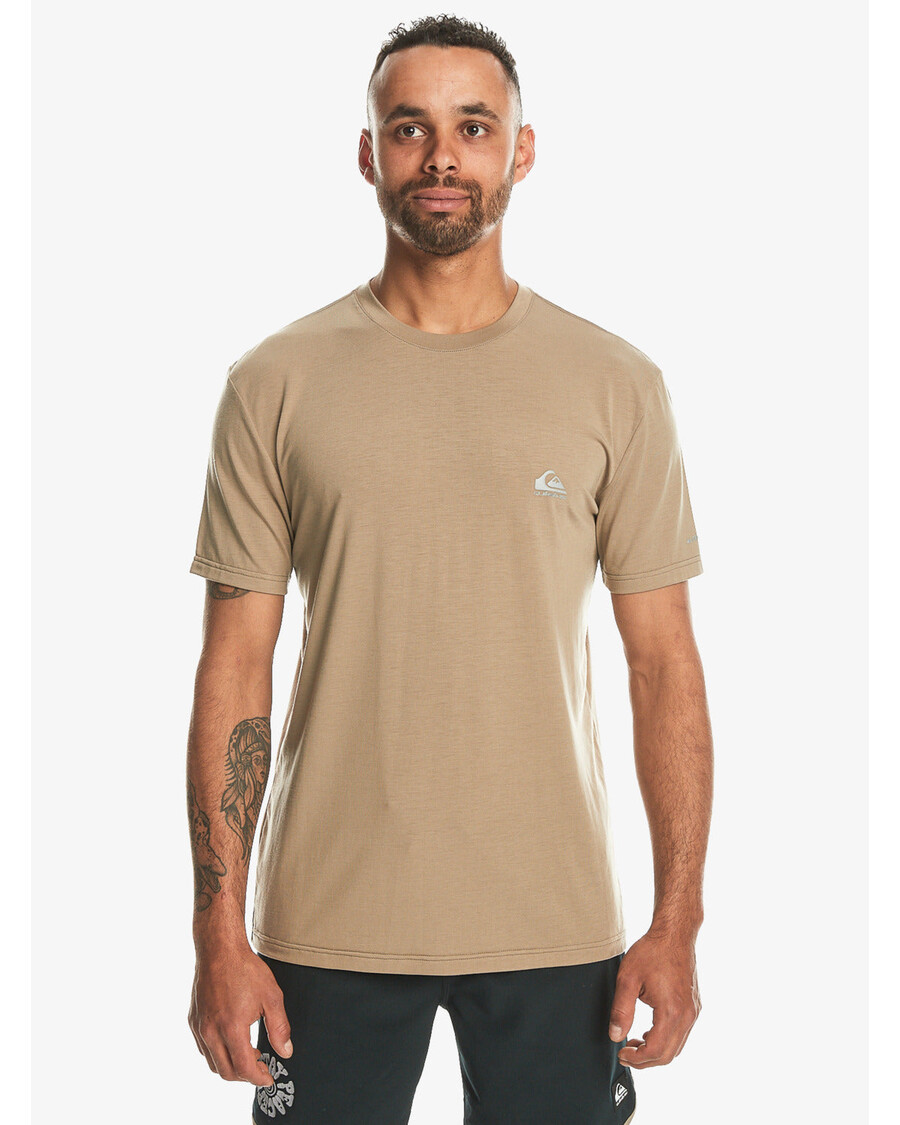Quik Silver Coastal Run T-Shirt - Timber Wolf