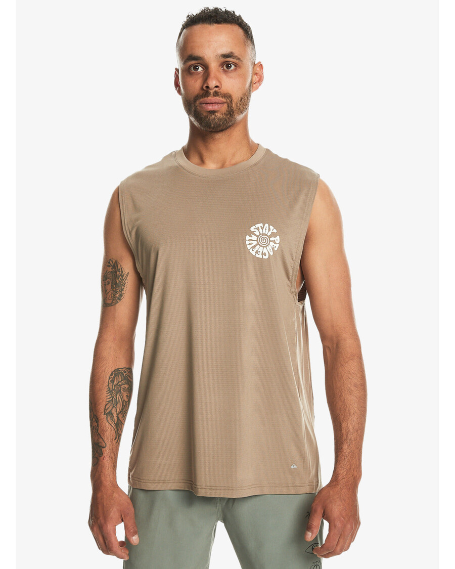 Quik Silver Lap Time Muscle Knit - Timber Wolf