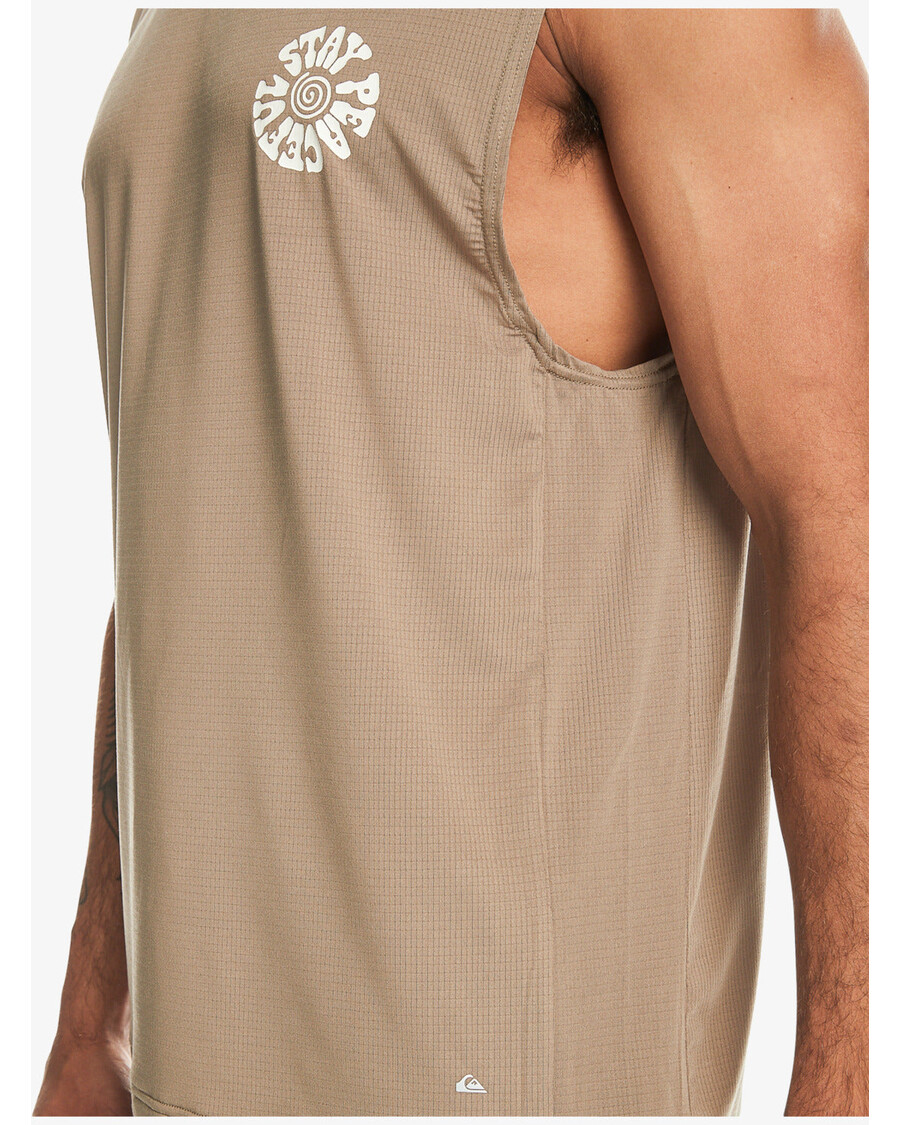 Quik Silver Lap Time Muscle Knit - Timber Wolf