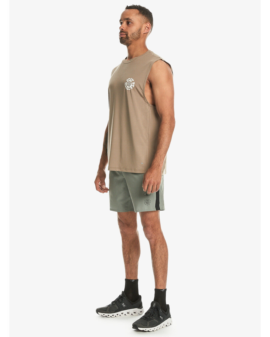 Quik Silver Lap Time Muscle Knit - Timber Wolf