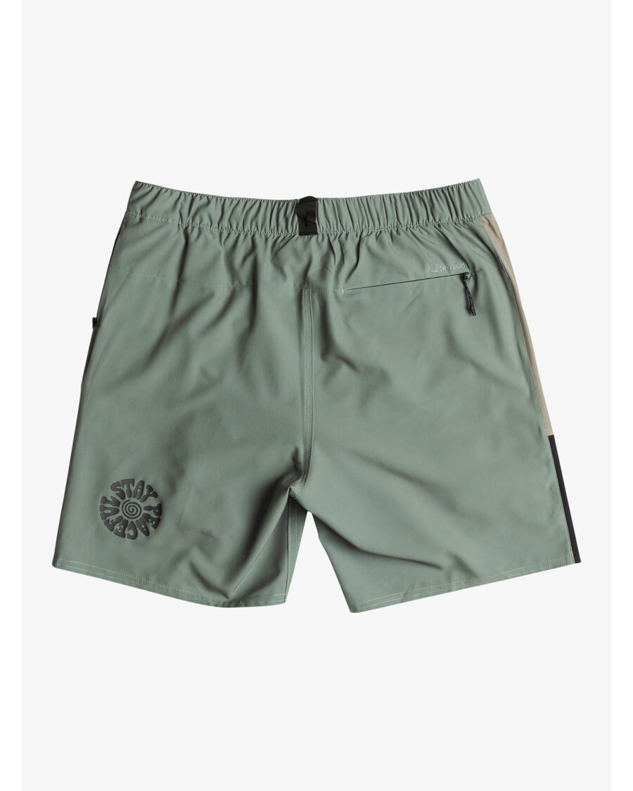 σορτς προπόνησης Quiksilver Omni 17" - θαλάσσιο σπρέι