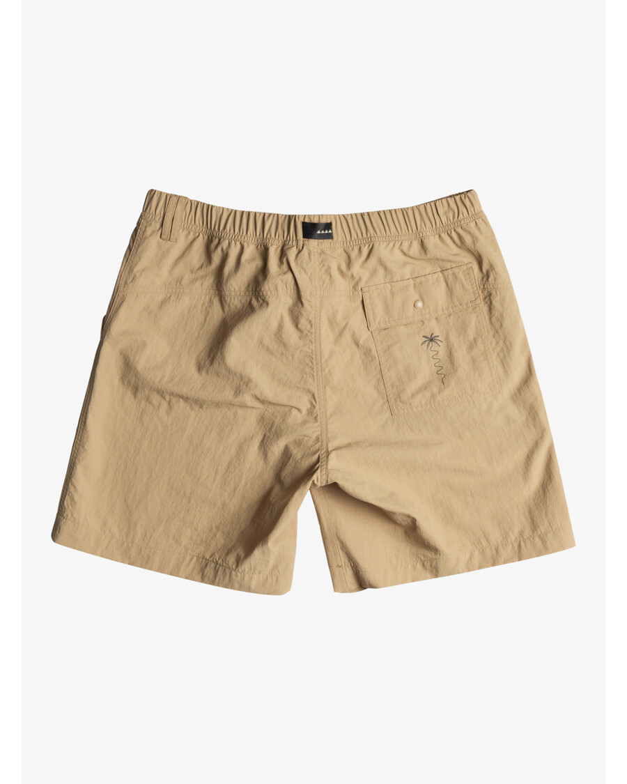 クイックシルバー ラン アショア 18 インチ ショーツ - カーキ