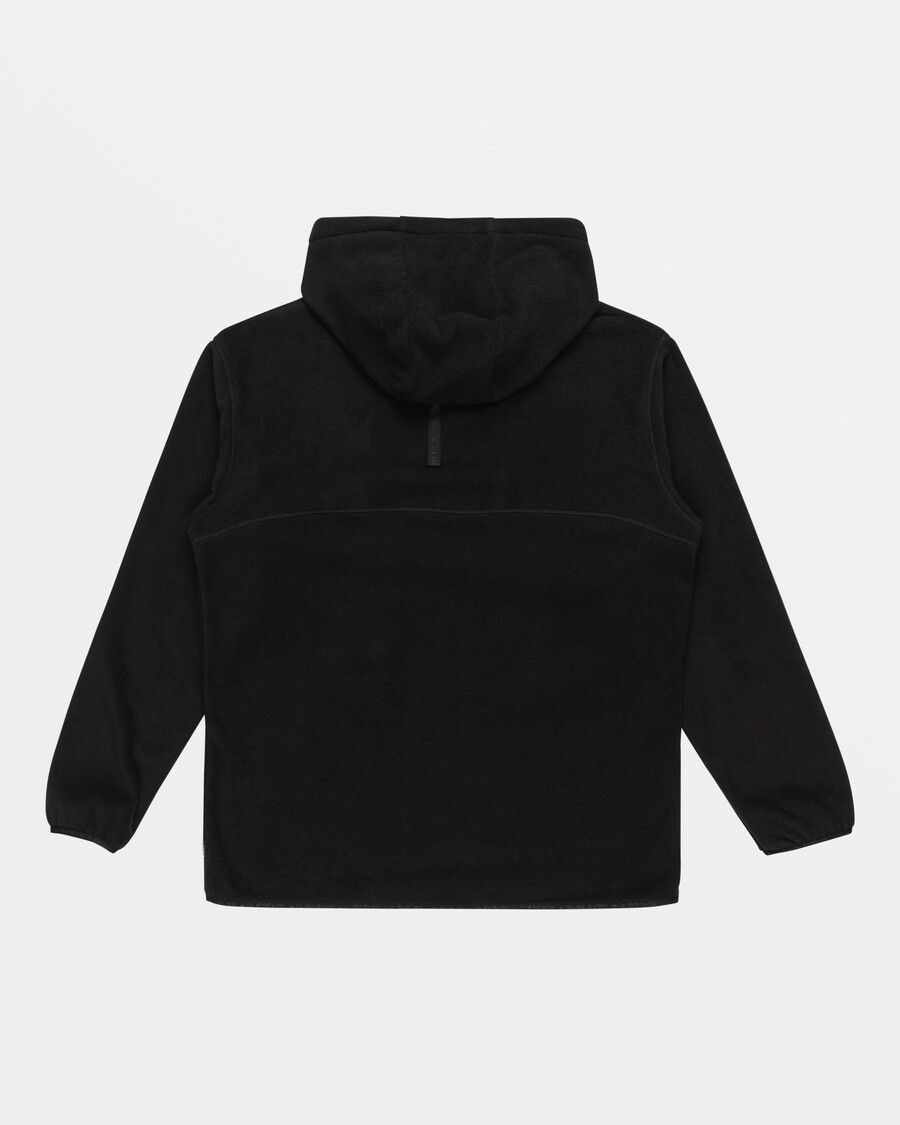 Quiksilver Sea Cliffs Pulover S Kapuco - črn