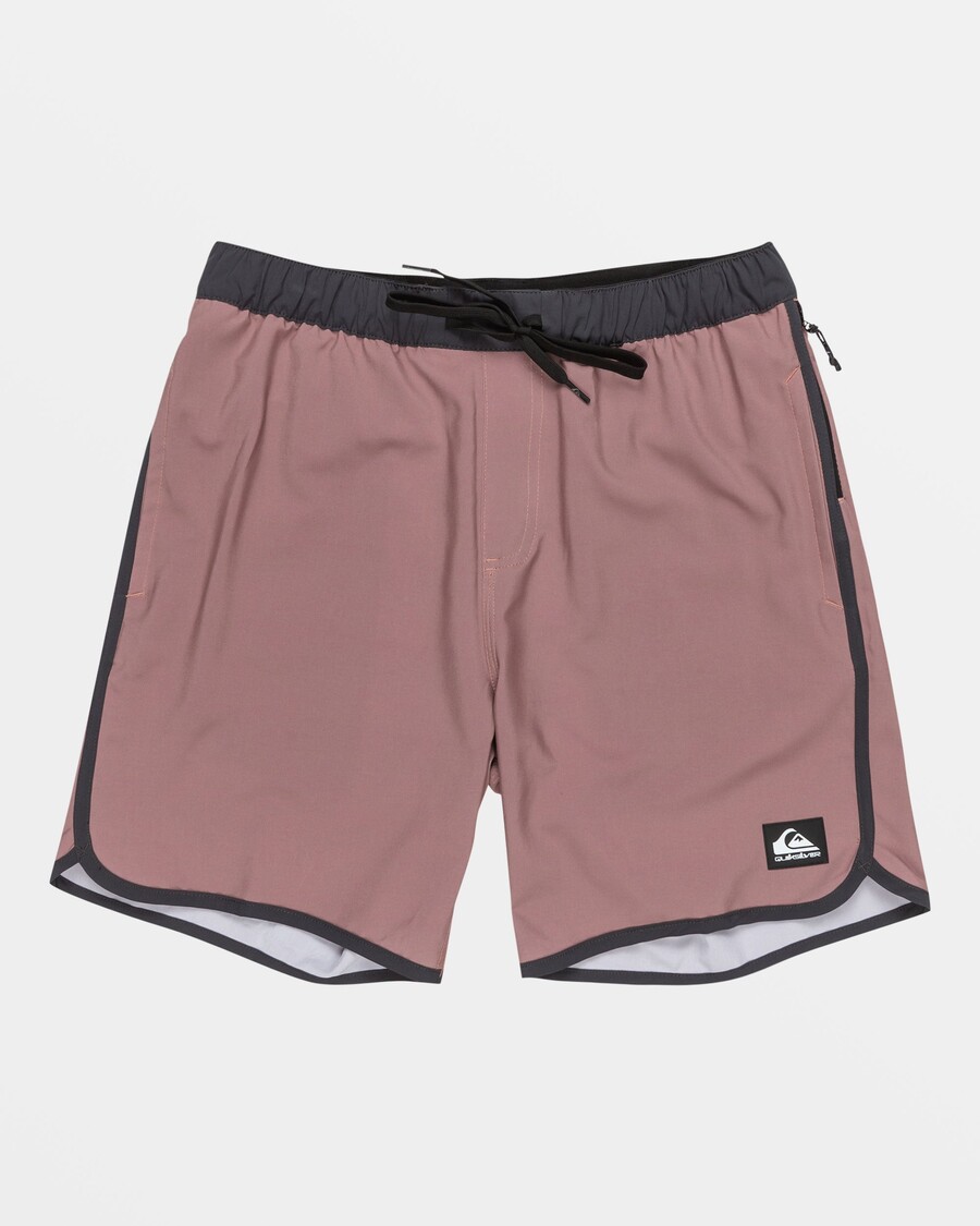 Calções De Banho Anfíbios Quiksilver Omni Scallop 17" - Grape Shake