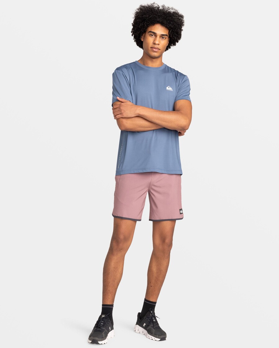 Quik ασημί μπλουζάκι Lap Time - Vintage Indigo