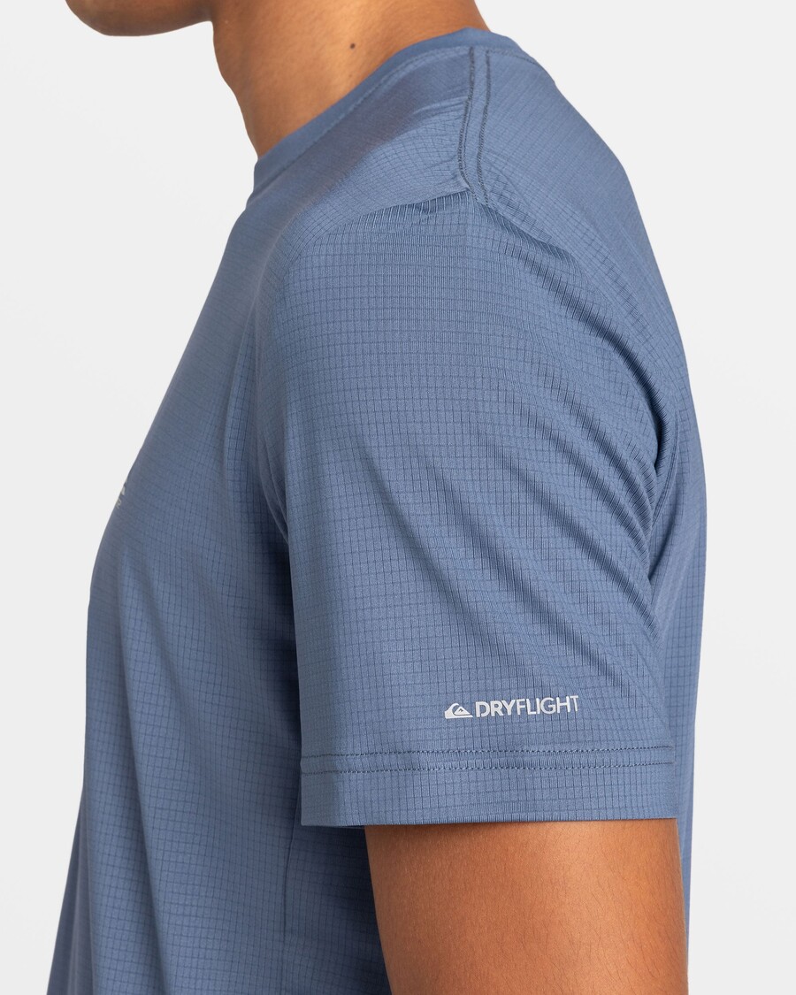 Quik ασημί μπλουζάκι Lap Time - Vintage Indigo