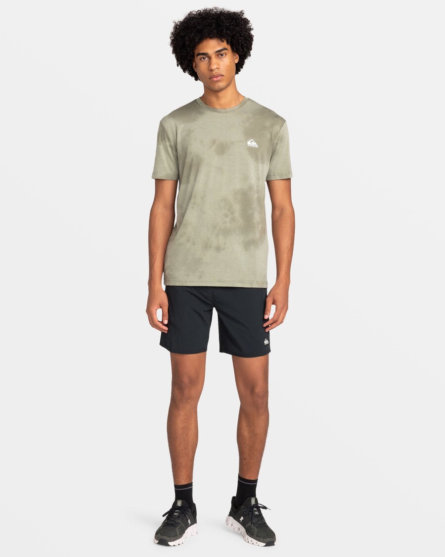 Quik ασημί μπλουζάκι Coastal Run - Coast Run Seas Spray