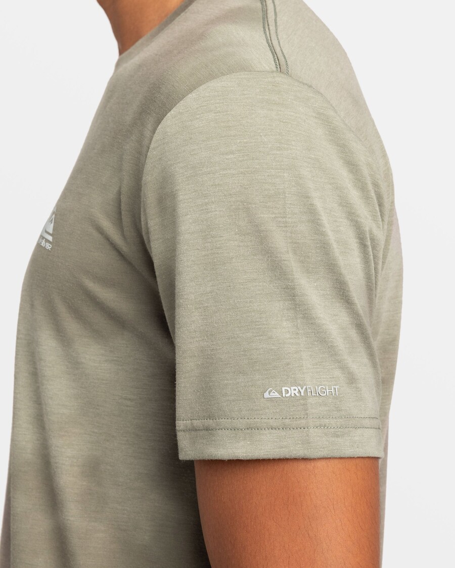 Quik ασημί μπλουζάκι Coastal Run - Coast Run Seas Spray