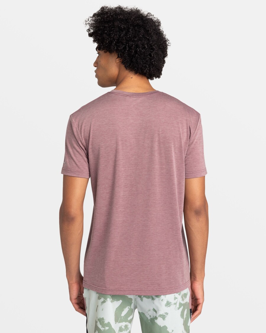 Quik Silver Coastal Run T-Shirt - Grape Shake