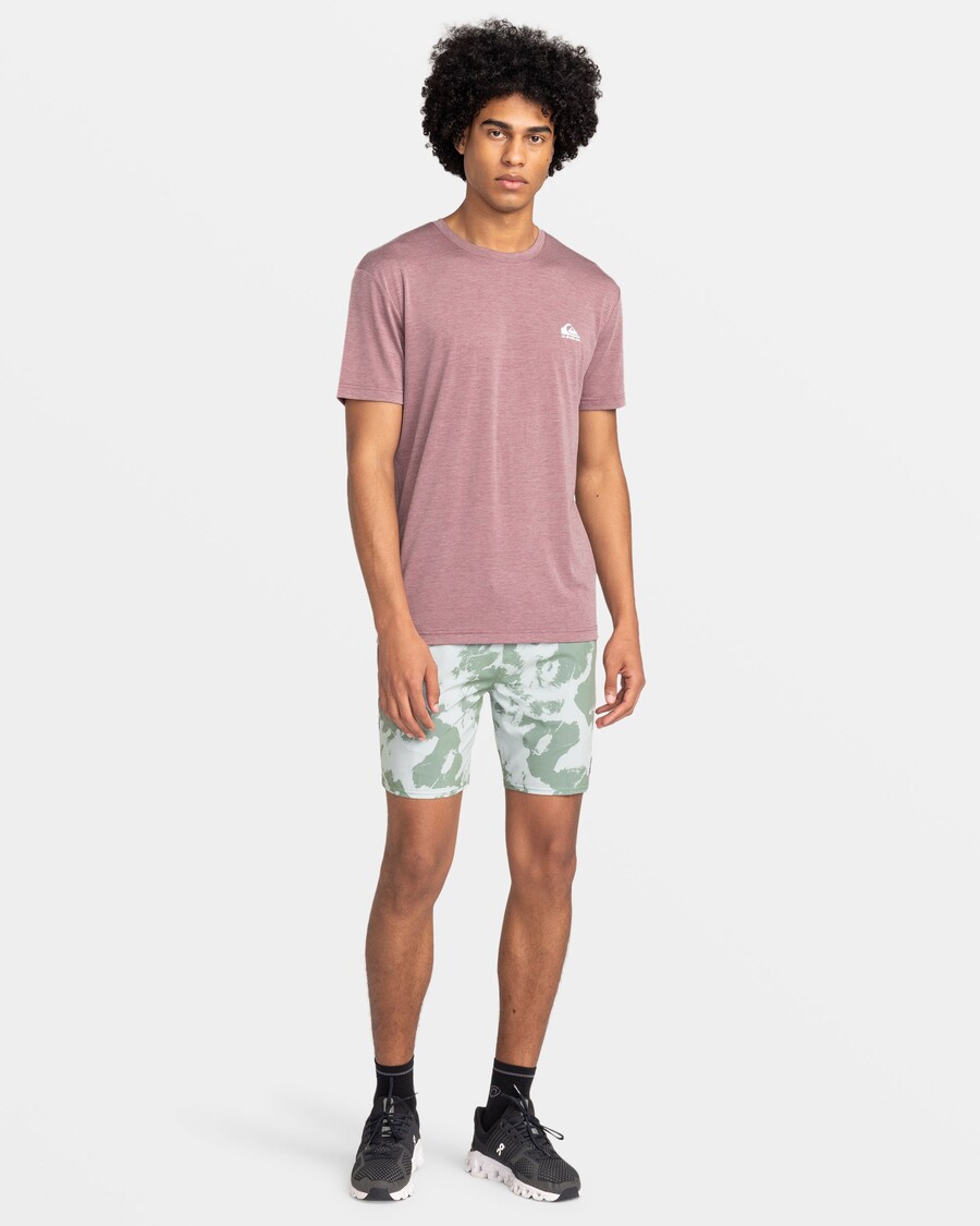 Quik Silver Coastal Run T-Shirt - Grape Shake