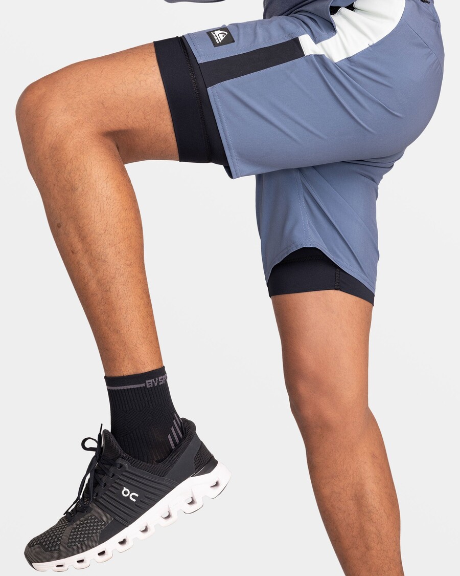 Quiksilver Omni 17" Tréninkové šortky - Vintage Indigo