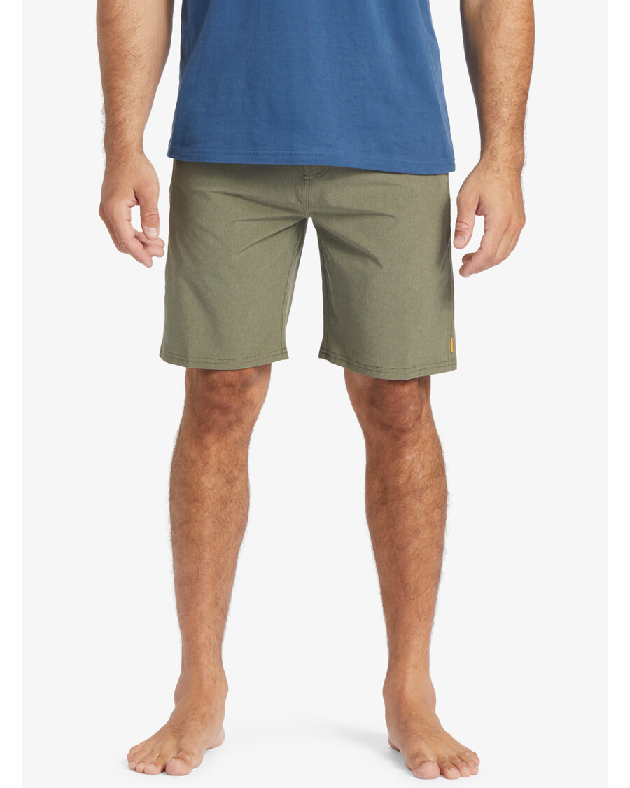 Quik Silver Waterman Suva 20" Amphibian Hybrid Shorts - Dusty Olive