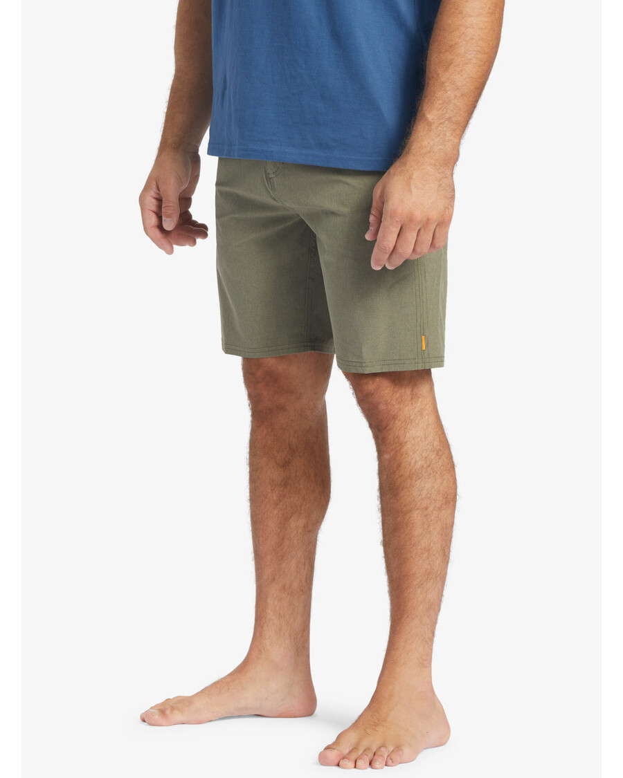 Quik Silver Waterman Suva 20" Amphibian Hybrid Shorts - Dusty Olive