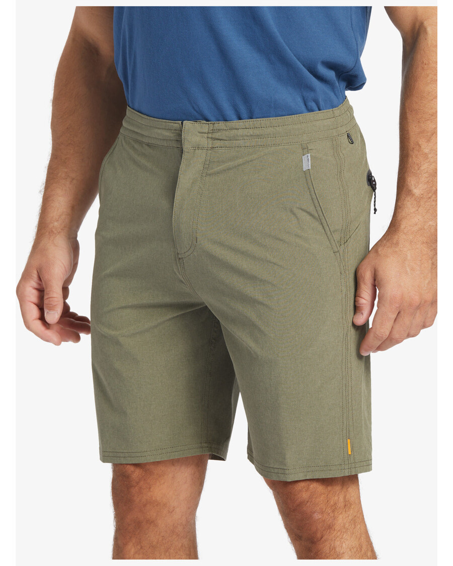 Quik Silver Waterman Suva 20" Amphibian Hybrid Shorts - Dusty Olive