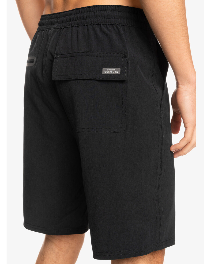 Quik Silver Waterman Suva 20" Amphibian Hybrid Shorts - Black