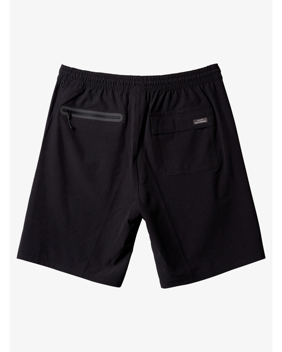 Quik Silver Waterman Suva 20" Amphibian Hybrid Shorts - Black