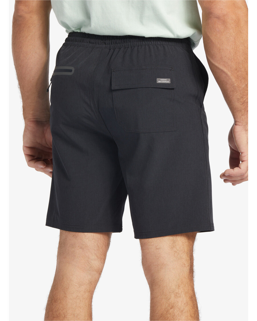 Quik Silver Waterman Suva 20" Amphibian Hybrid Shorts - Black