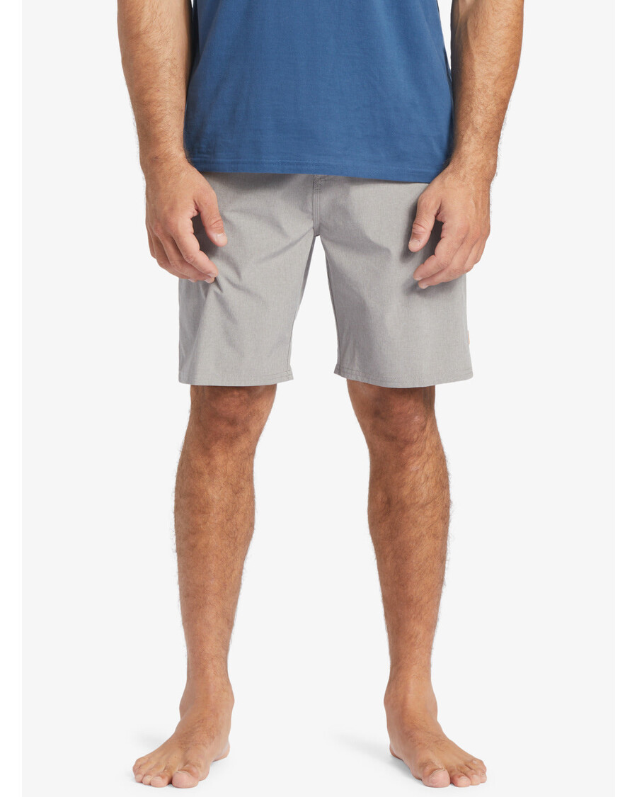 Quiksilver Waterman Suva 20" Hybridní Kraťasy Obojživelníka - žraločí Kůže