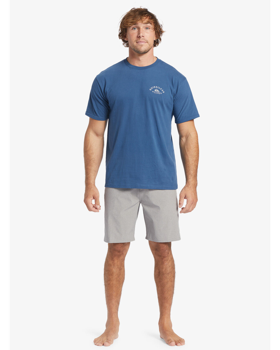 Quiksilver Waterman Suva 20" Hybridní Kraťasy Obojživelníka - žraločí Kůže