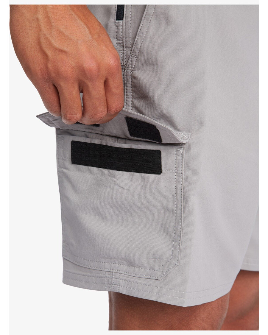 Quiksilver Waterman Atsimuutti Amphibian 18" Shortsit - Tornin Harmaa