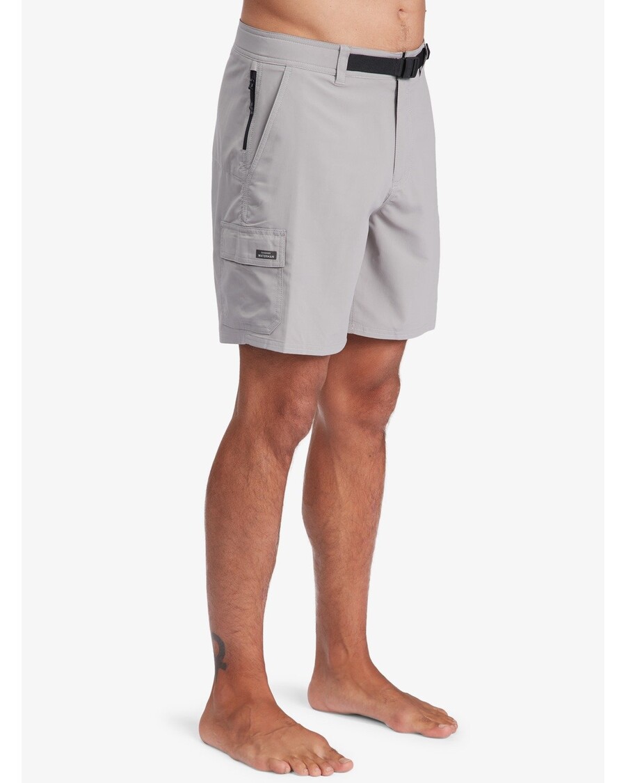 Quiksilver Waterman Atsimuutti Amphibian 18" Shortsit - Tornin Harmaa