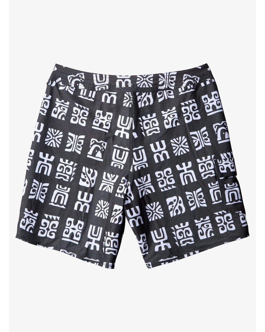 Quik Silver Waterman Channel Paddle 20" Boardshorts - Black Channel Paddle Bs