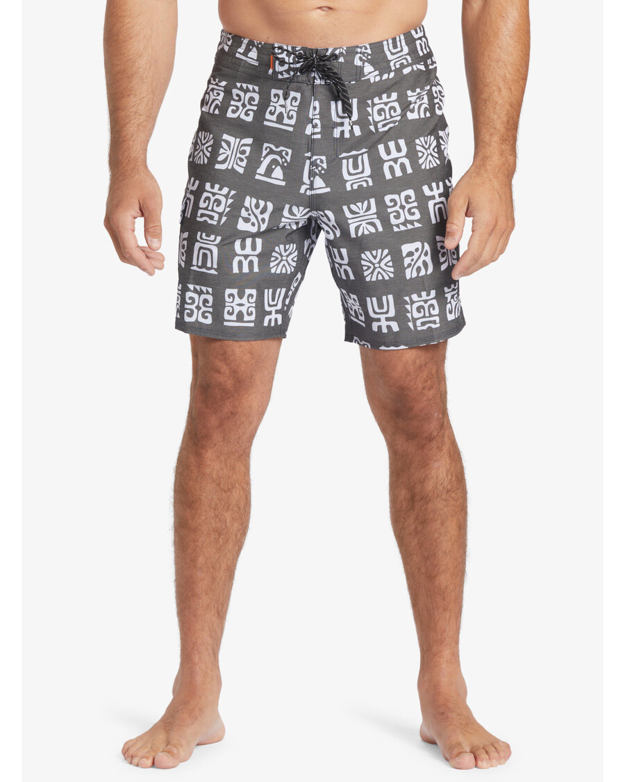 Quik Silver Waterman Channel Paddle 20" Boardshorts - Black Channel Paddle Bs