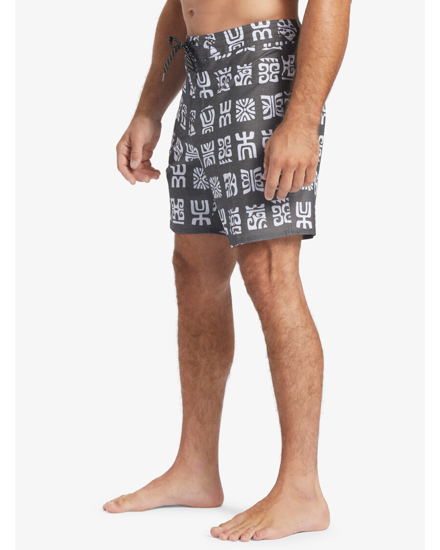 Quik Silver Waterman Channel Paddle 20" Boardshorts - Black Channel Paddle Bs