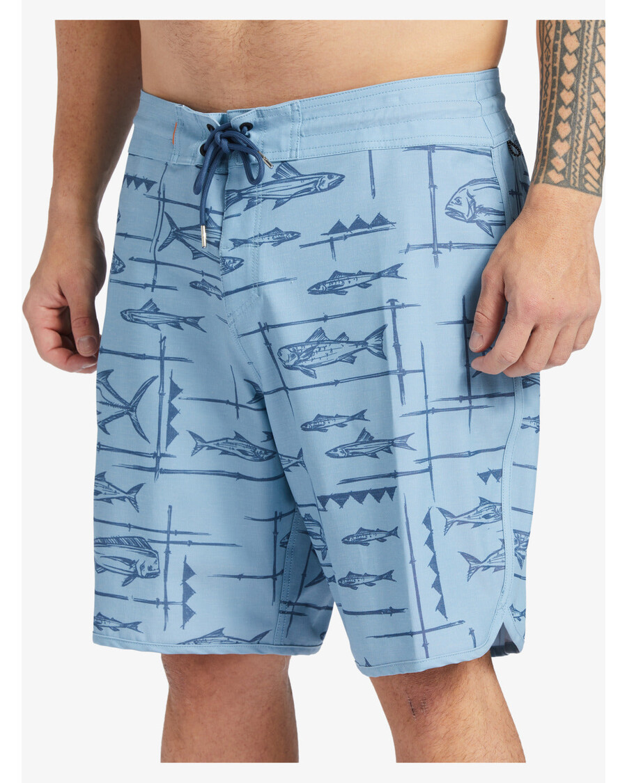 Boardshort Quiksilver Waterman Bento Box 19" - Bento Dusk Blue