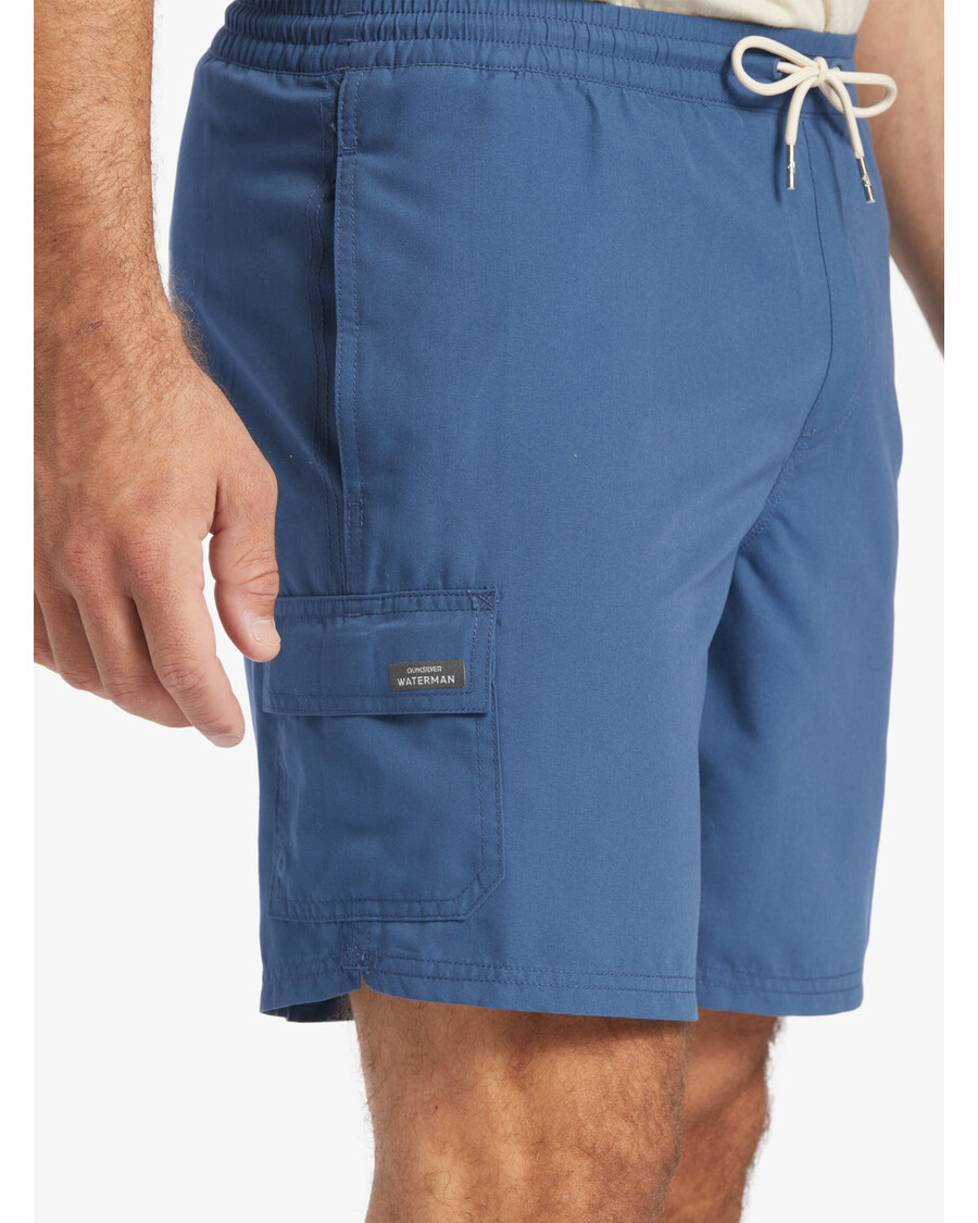 куиксилвер ватерман баланс 18" купаће гаће - енсигн блуе хеатхер