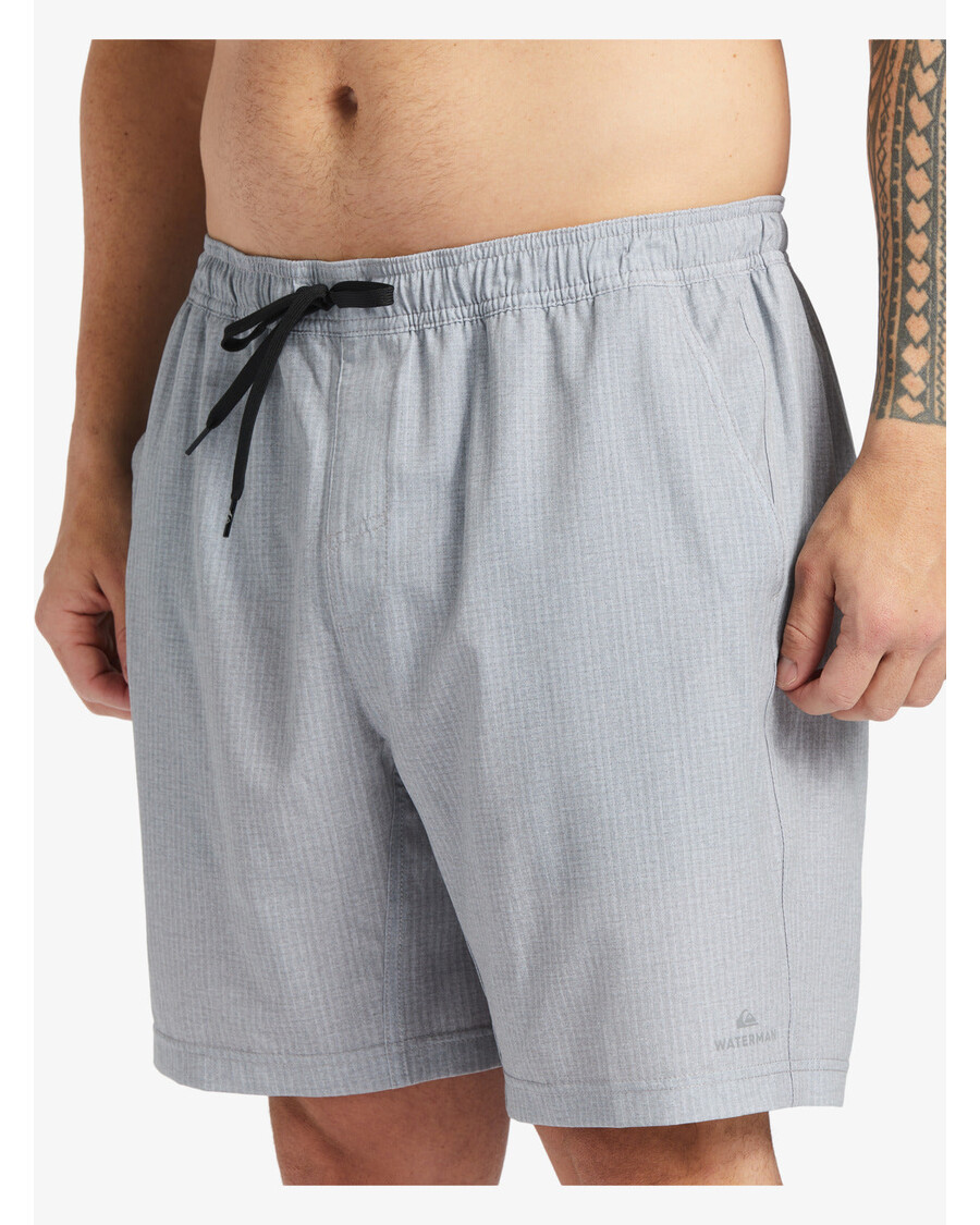 Quiksilver Waterman After Surf Stretch 20" αμφίβια μαγιό - ανοιχτό γκρι ερείκη