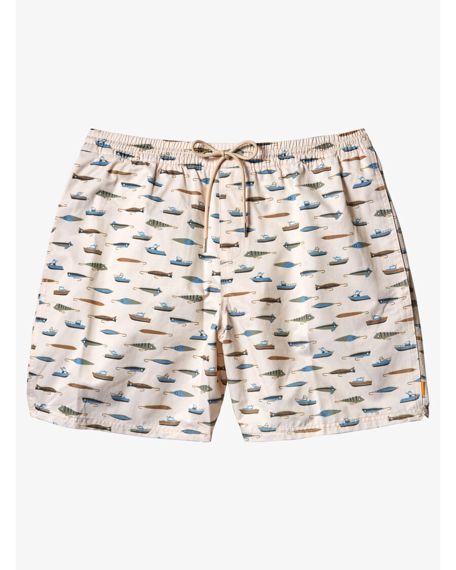 Quiksilver Waterman Drag Week 17" Plavky - Tea Drag Week V