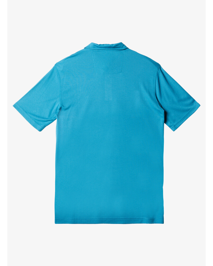 Quik Silver Waterman Waterpolo Short Sleeve Polo Shirt - Sea Port