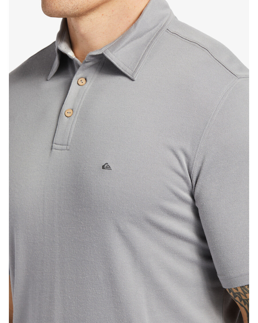 Quiksilver Waterman Vaterpolo Polo Majica Kratkih Rukava - Morski Pas