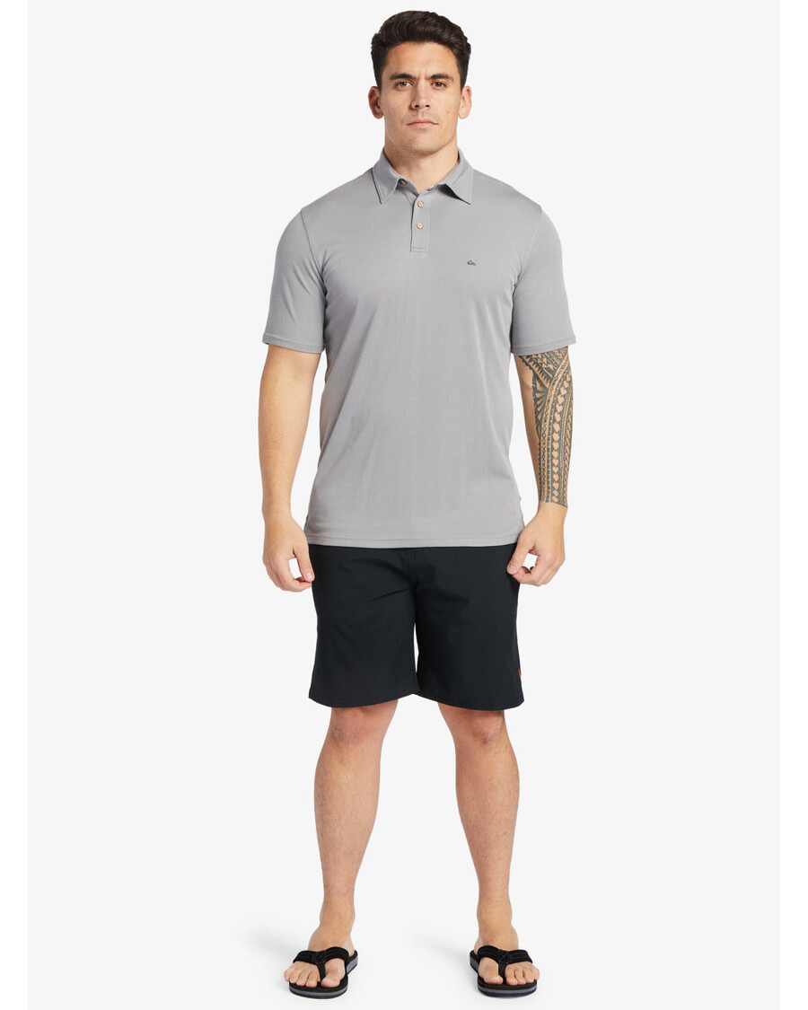 Quiksilver Waterman Vaterpolo Polo Majica Kratkih Rukava - Morski Pas