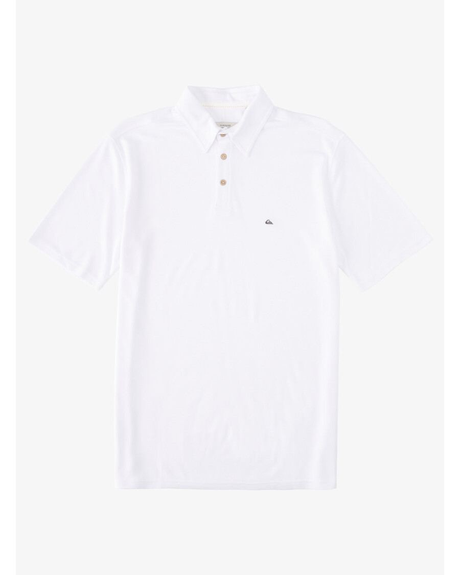 Quiksilver Waterman Vaterpolo Polo Majica Kratkih Rukava - Bijela