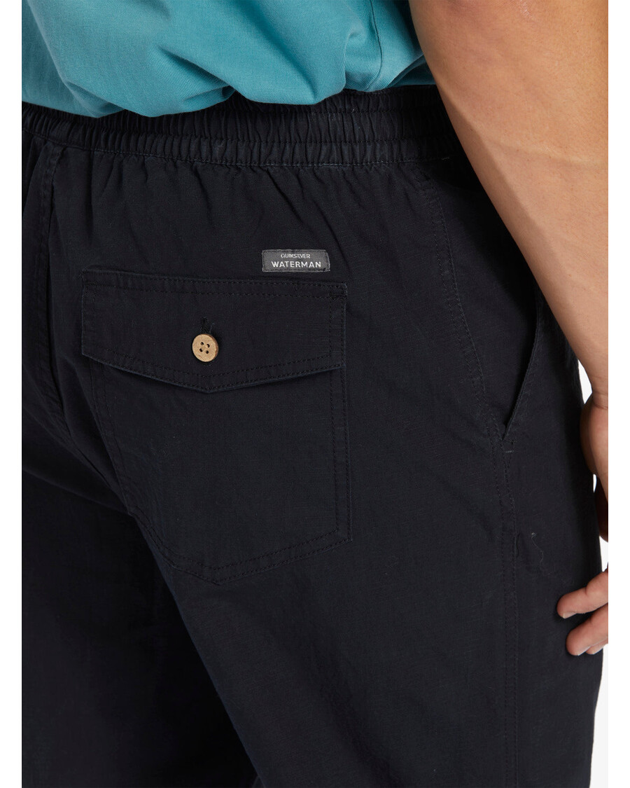 Quik Silver Waterman After Surf Pants - Black