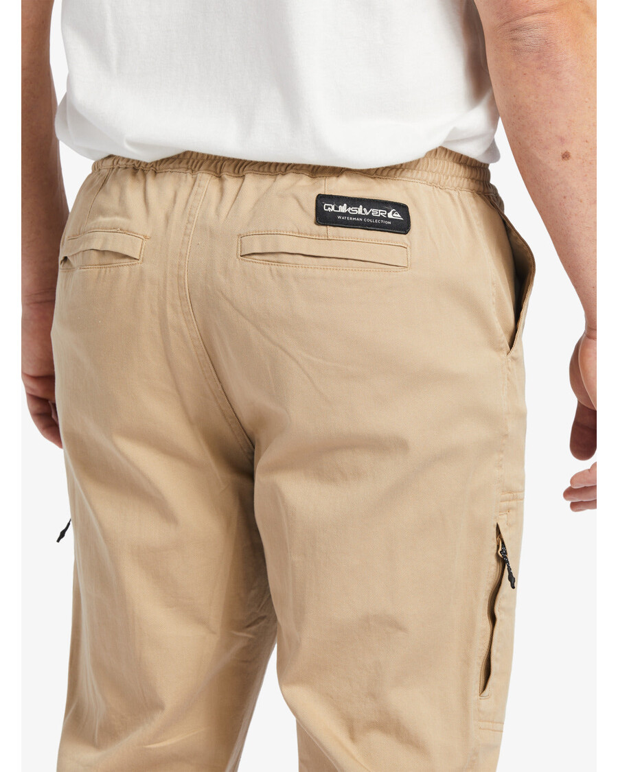 куиксилвер ватерман афтер сурф еластичне панталоне у струку - тамјан