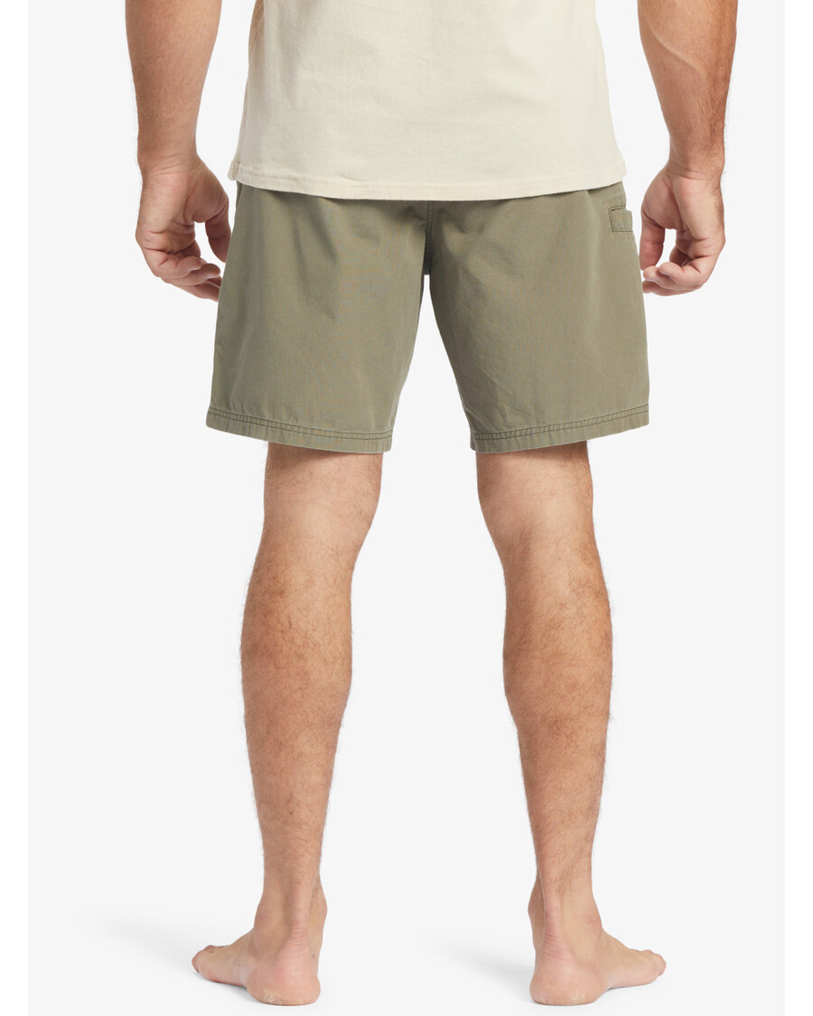 Quiksilver Waterman Last Light Joustava Vyötärö 19" Shortsit - Pölyinen Oliivi