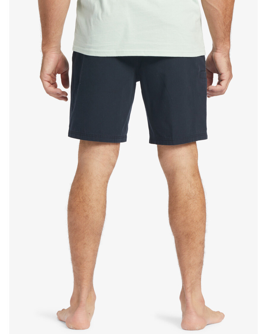 куиксилвер ватерман последњи лагани шортс од 19" са еластичним струком - црни