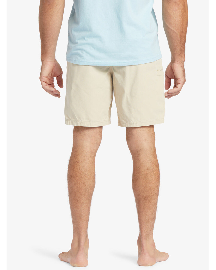 Quiksilver Waterman Last Light Joustava Vyötärö 19" Shortsit - Ruskea Riisi