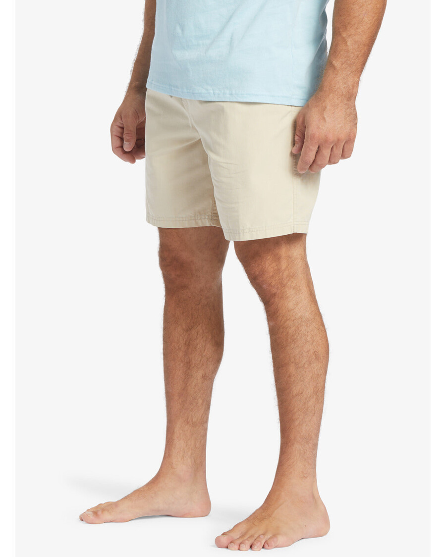 Quiksilver Waterman Last Light Joustava Vyötärö 19" Shortsit - Ruskea Riisi