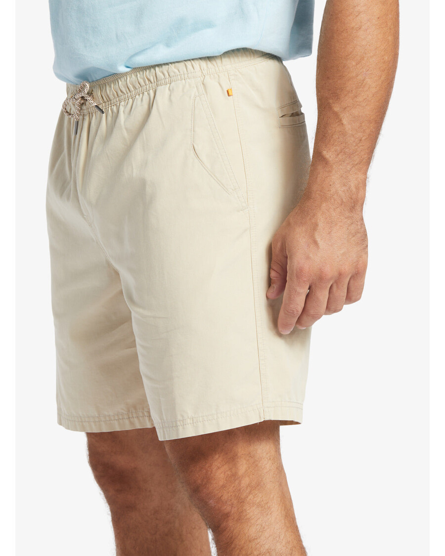 Quiksilver Waterman Last Light Joustava Vyötärö 19" Shortsit - Ruskea Riisi