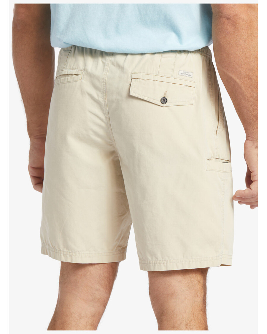 Quiksilver Waterman Last Light Joustava Vyötärö 19" Shortsit - Ruskea Riisi