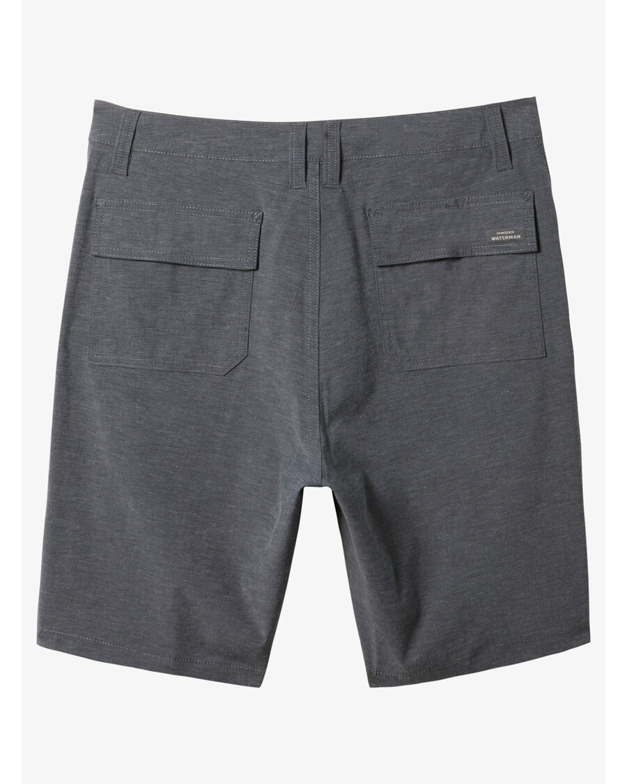 Quik Silver Waterman Backwater 20" Amphibian Boardshorts - Black