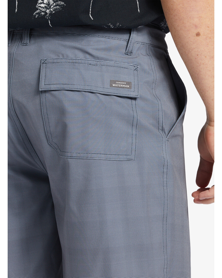 Quik Silver Waterman Backwater 20" Amphibian Boardshorts - Black