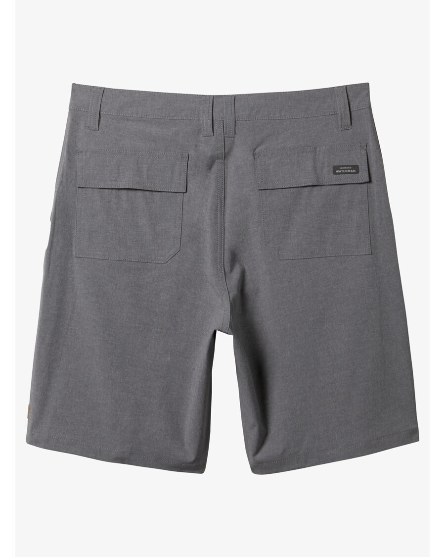 Quik Silver Waterman Backwater 20" Amphibian Boardshorts - Sharkskin