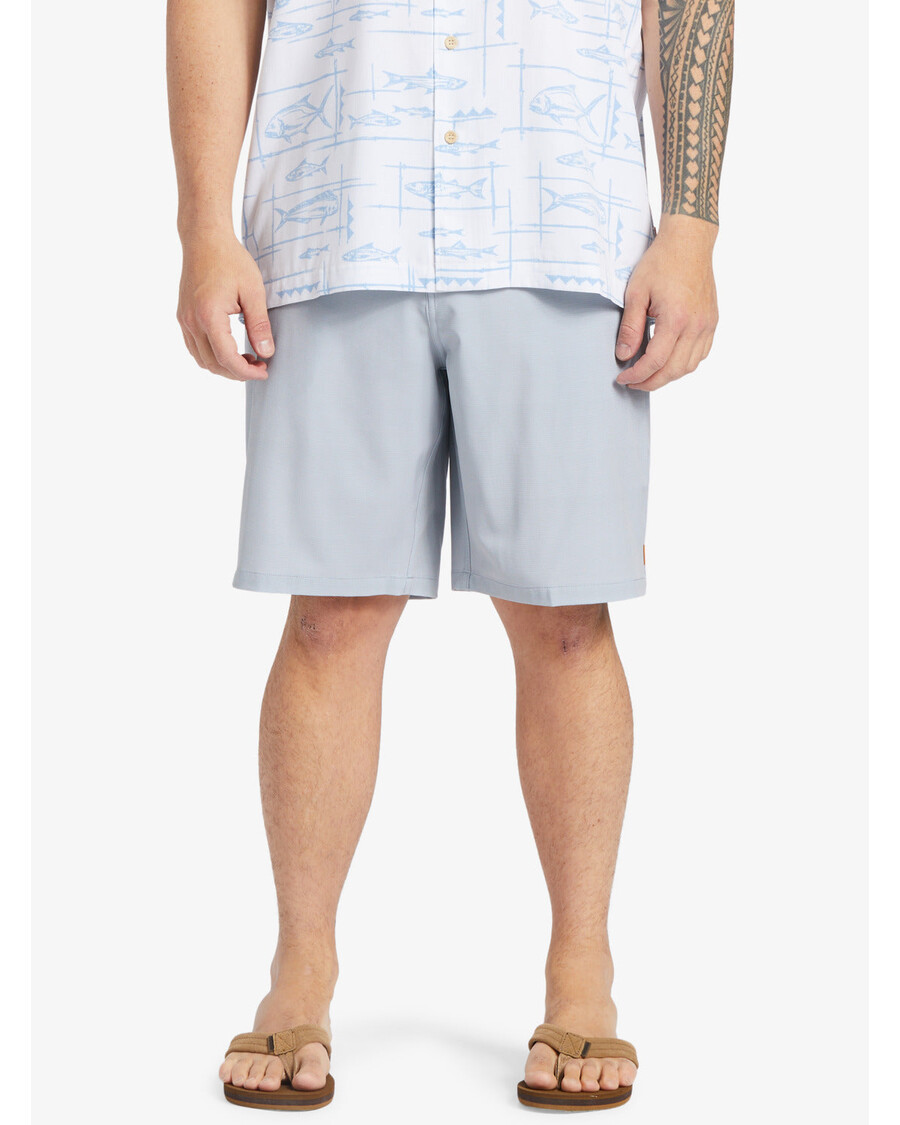 Quik Silver Waterman Backwater 20" Amphibian Boardshorts - Sharkskin